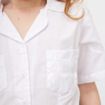Camisa perlita manga corta