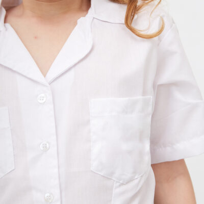 Camisa perlita manga corta 